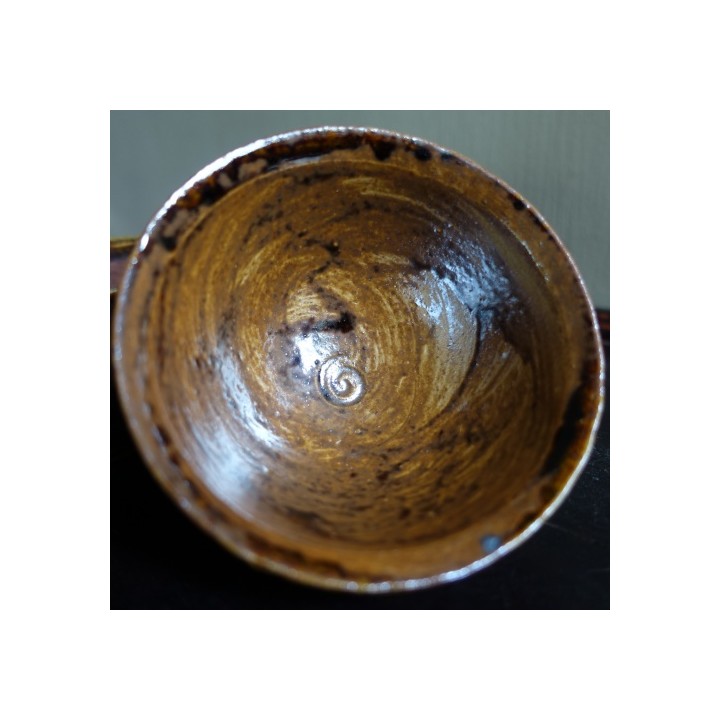 Dali Wood Fired sauce glazed Small tea bowl 120ml