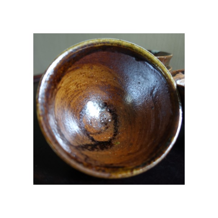 Dali Wood Fired sauce glazed Small tea bowl 120ml