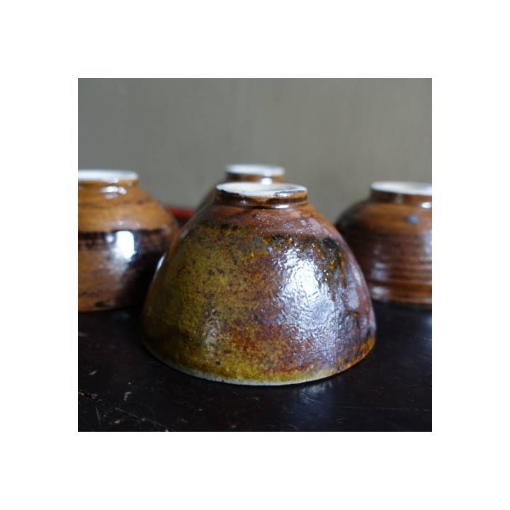 Dali Wood Fired sauce glazed Small tea bowl 120ml