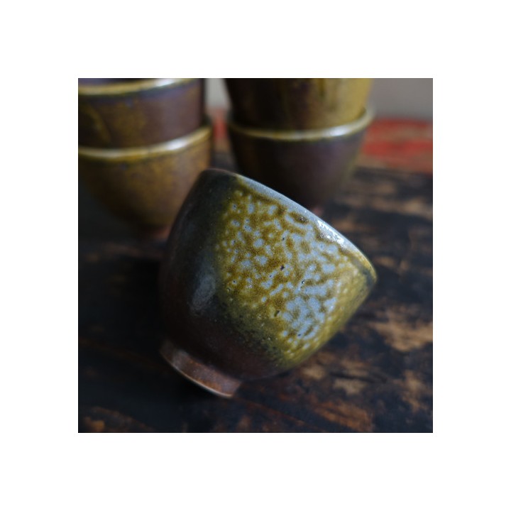 Dali Wood-fired superior heart shaped cup 75ml