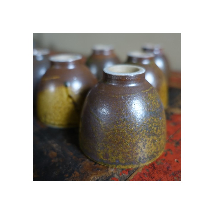Dali Wood-fired superior heart shaped cup 75ml