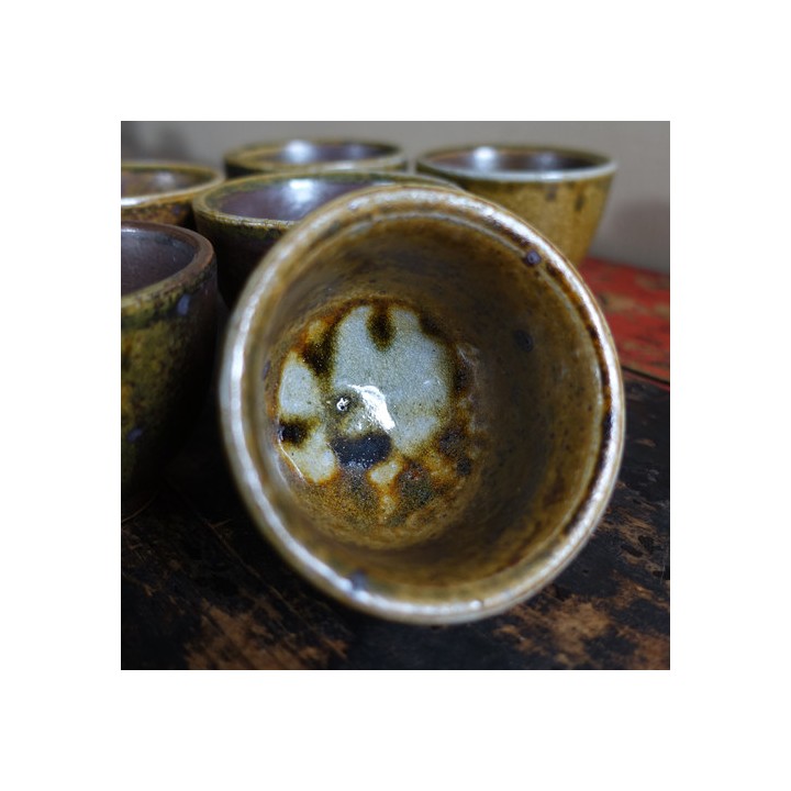 Dali Wood-fired superior heart shaped cup 75ml