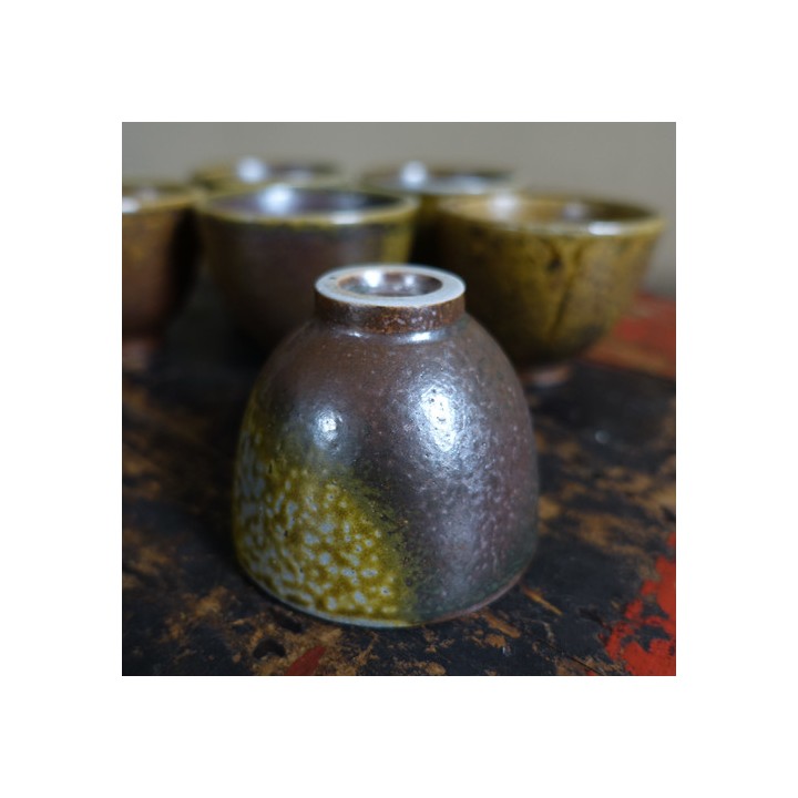 Dali Wood-fired superior heart shaped cup 75ml