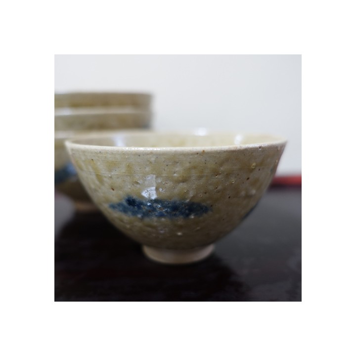 Dali Wood Fired Blue Decor Tea Cup 80ml