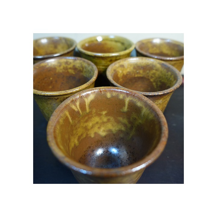 Dali Wood Fired Bell Shape Cup 70ml