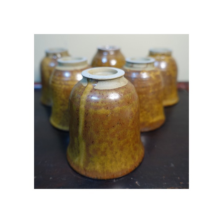 Dali Wood Fired Bell Shape Cup 70ml