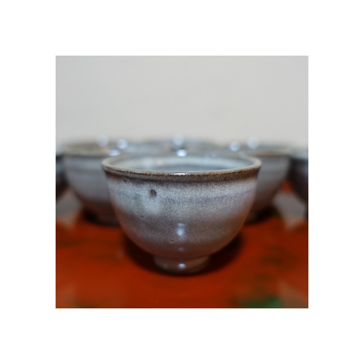Huaning Handmade Beige Glazed Tea Cup 50ml
