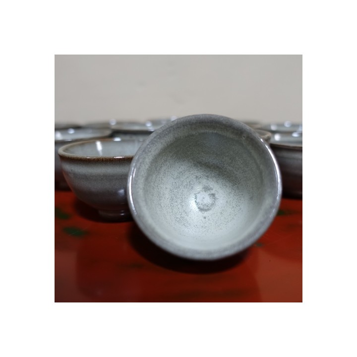 Huaning Handmade Beige Glazed Tea Cup 50ml