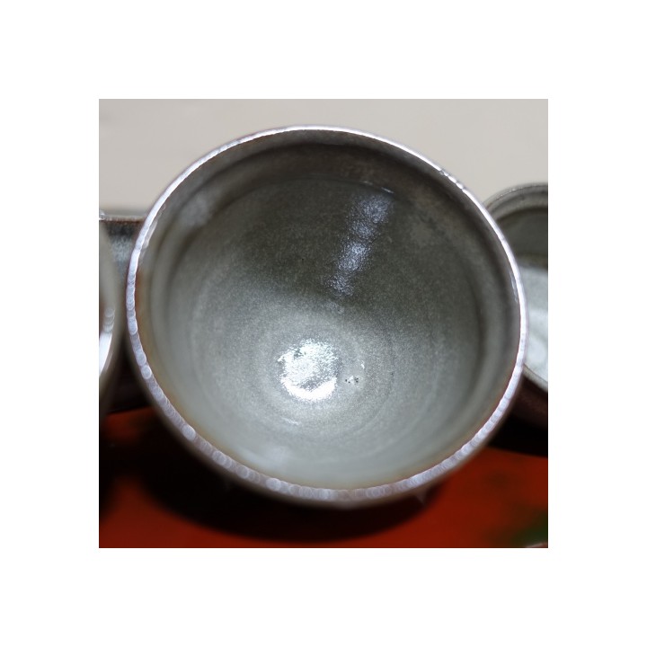 Huaning Handmade Beige Glazed Tea Cup 50ml