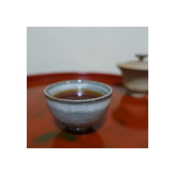 Huaning Handmade Beige Glazed Tea Cup 50ml