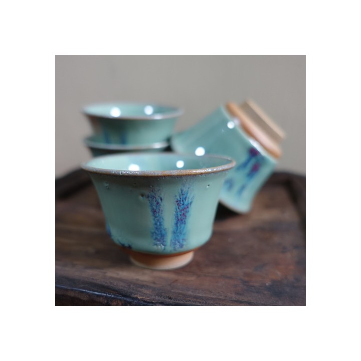 Huaning Handmade Green and Blue Glaze 30ml