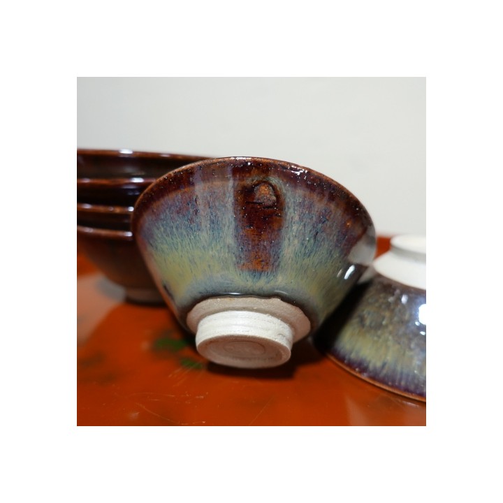 Huaning Flambed Glazed Douli Cup 45ml