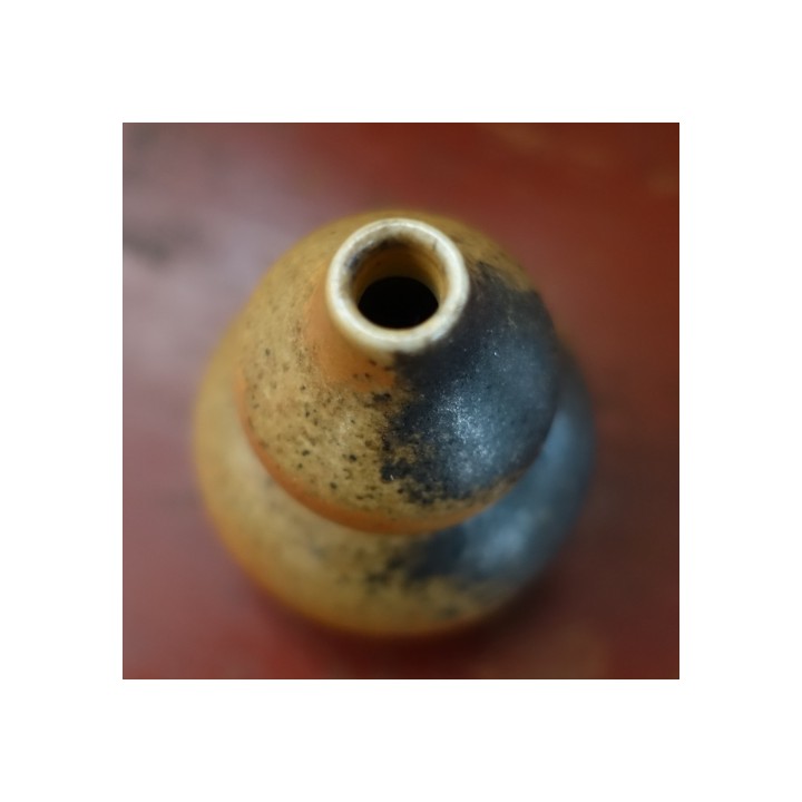 Wood-fired Kiln Glazed Gourd-shaped Vase B