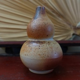 Wood-fired Kiln Glazed Gourd-shaped Vase C