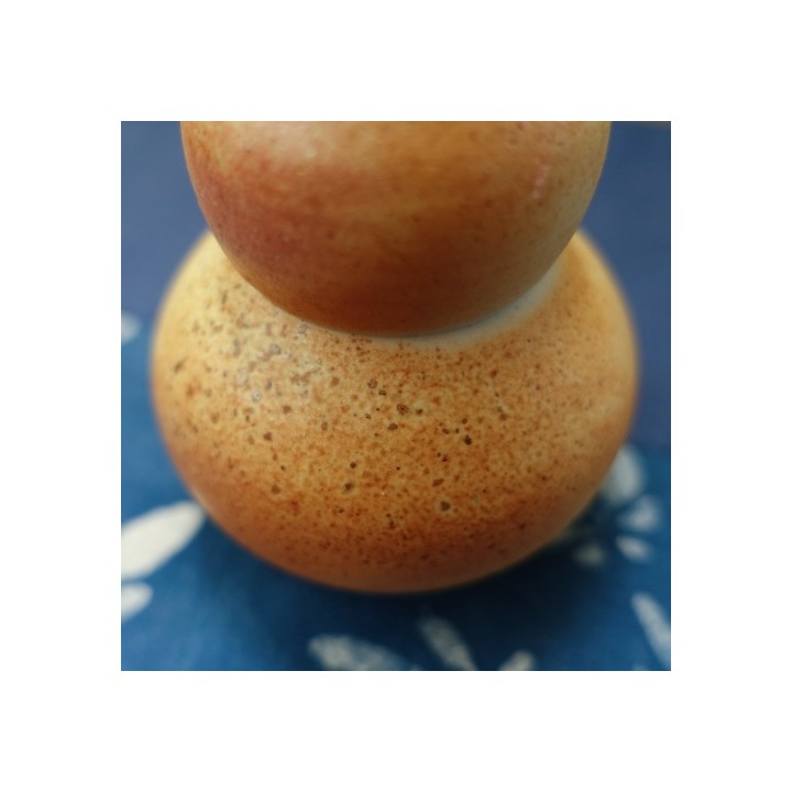 Wood-fired Kiln Glazed Gourd-shaped Vase D