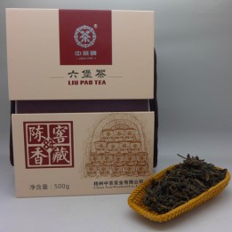 2015 (2007) China Tea Eight Years stored 3rd grade Liubao Tea 50g