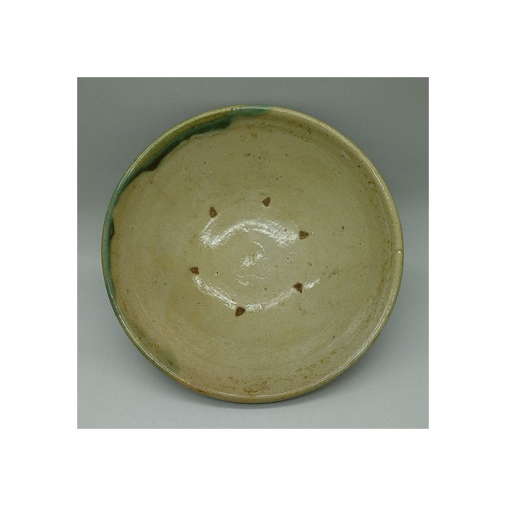Vintage Lufeng Pottery Tea boat A