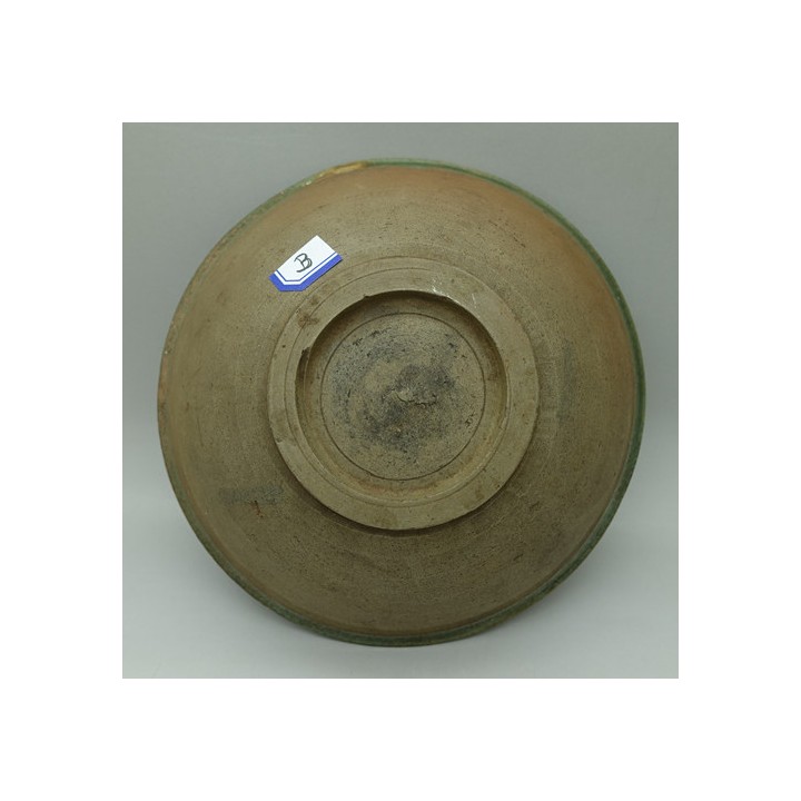 Vintage Lufeng Pottery Tea Boat B