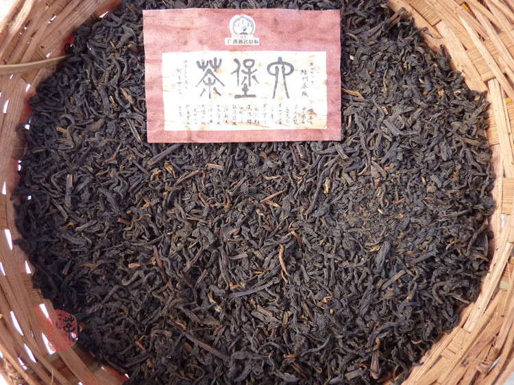 2005 "Three Cranes" Brand 75012 Liubao Tea 2005 "Three Cranes" Brand 75012 Liubao Tea