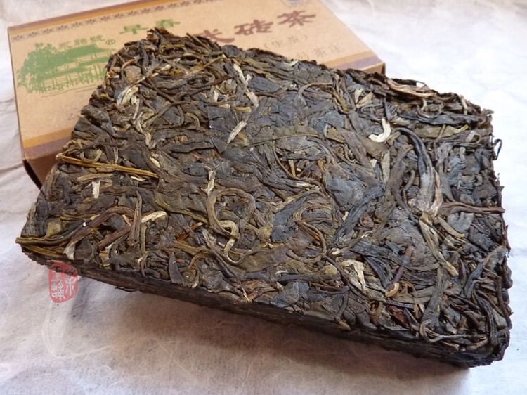 2008 Yong Pin Hao Yiwu Zhen Shan Spring Raw Puerh Tea Brick 250g 2008 Yong Pin Hao Yiwu Zhen Shan Spring Raw Puerh Tea Brick 250g