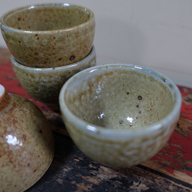 Dali Twice Wood Fired Tea Cup 50ml Dali Twice Wood Fired Tea Cup 50ml