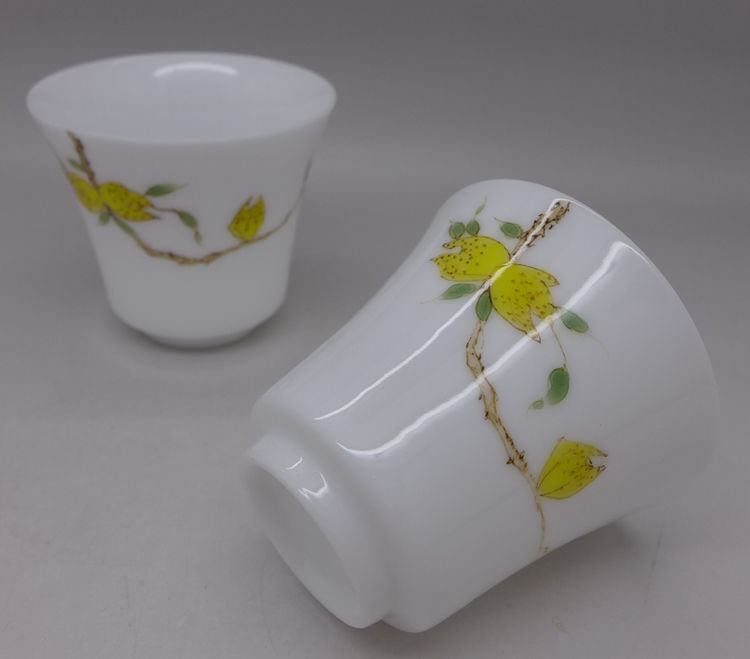 Hand Painted Buddha Hand Cup 55ml Hand Painted Buddha Hand Cup 55ml