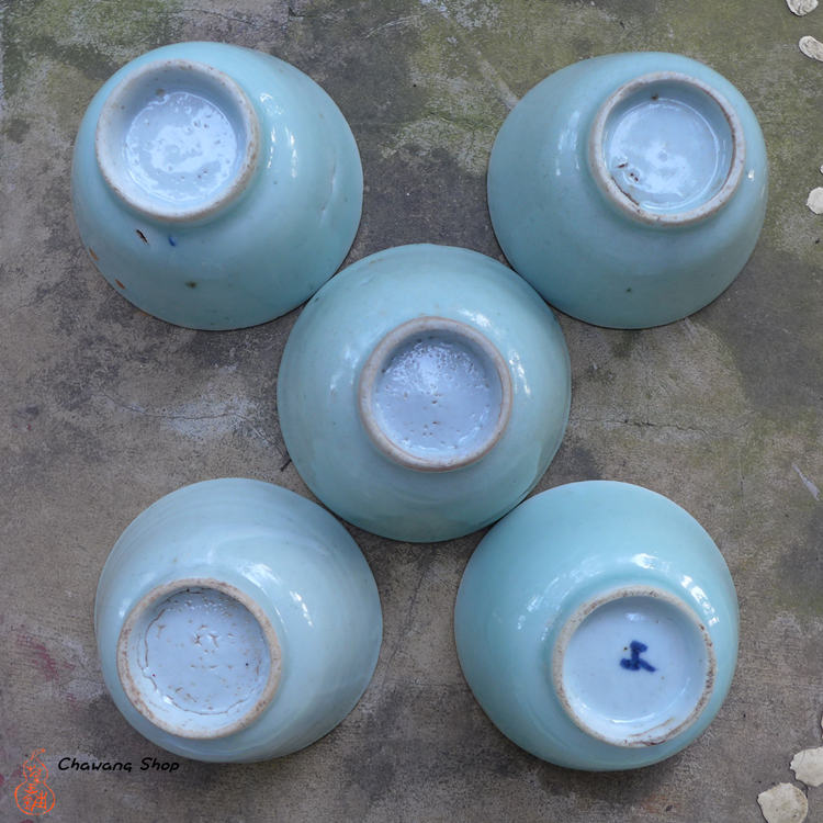Vintage Celadon Cup Vintage Celadon Cup