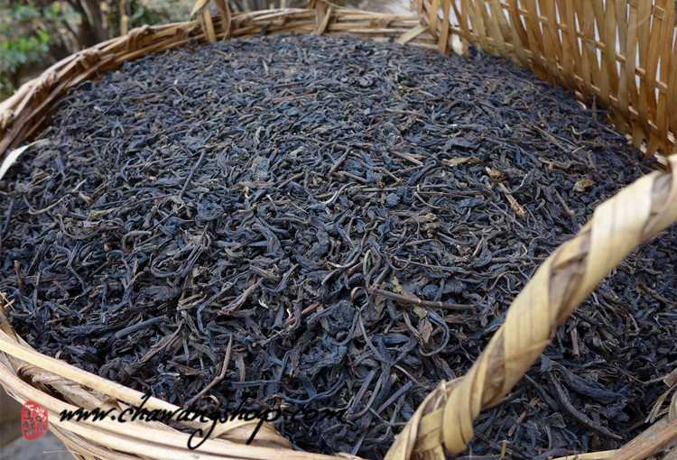 2008 Traditional Raw Liubao In Bamboo Basket - 100g Sample