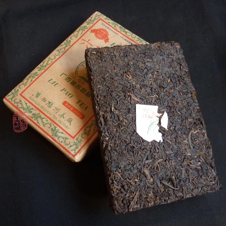 2009 "Three Cranes" Brand Liubao Tea Brick 