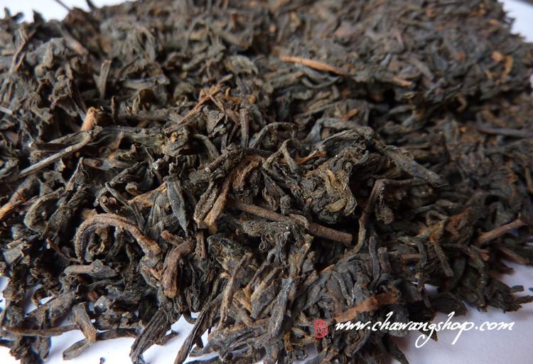 2010 Wuzhou TF Three Cranes Brand 05117 First Grade Liubao Tea 100g 2010 Wuzhou TF Three Cranes Brand 05117 First Grade Liubao Tea 100g