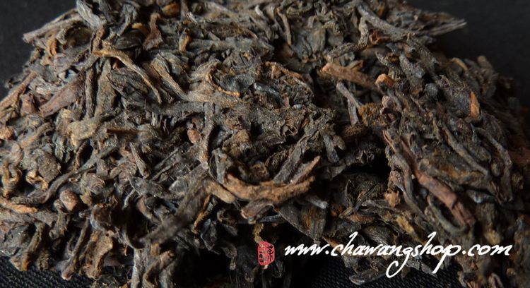 2010 Wuzhou TF Three Cranes Brand 05117 First Grade Liubao Tea 100g 2010 Wuzhou TF Three Cranes Brand 05117 First Grade Liubao Tea 100g
