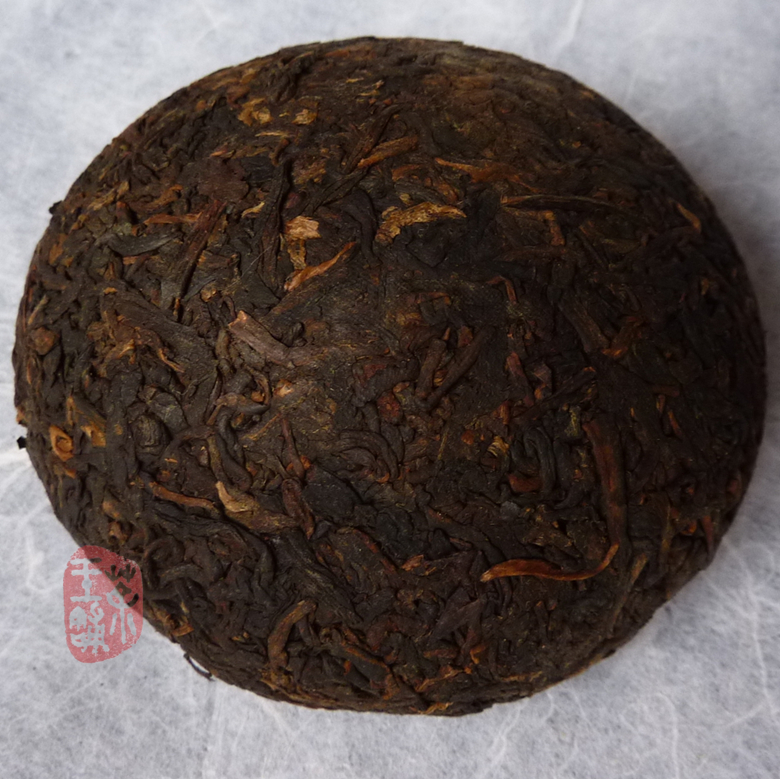 2004 Jin Hao Feng Hung Ripe Puerh Tuo Cha 100g