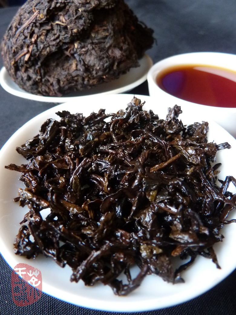 2004 Tulin Jinhao Ripe Tuo Cha 100g