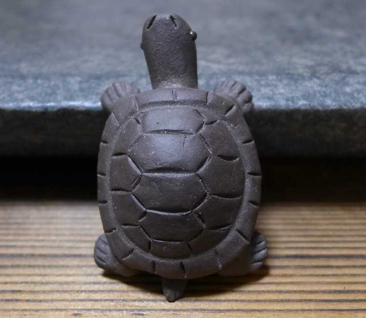 Zisha Clay Tea Pet "Little Turtle"