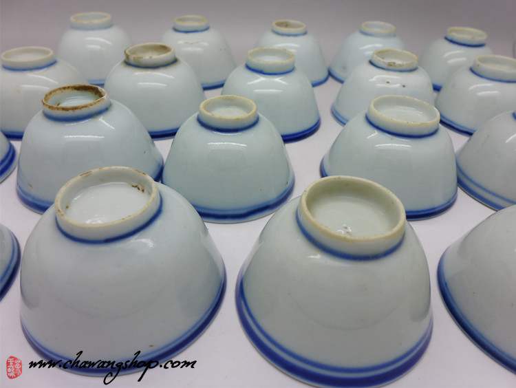 Vintage (ROC) Jingdezhen Shuang Quan 双圈 Cup 45cc Vintage (ROC) Jingdezhen Shuang Quan 双圈 Cup 45cc