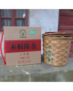 2011 (2014) Three Cranes Brand “Old Wooden Warehouse” First Grade Liubao Tea 50g