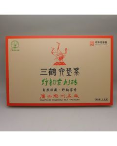 2014 (2018) Three Cranes Brand “Ye Yun Gu Shu” Liubao Brick Tea 50g