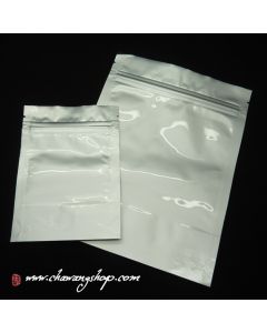Aluminium Foil Tea Packaging Bag With Zipper 50 bags
