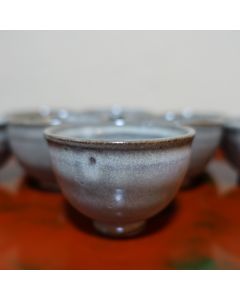 Huaning Handmade Beige Glazed Tea Cup 50ml