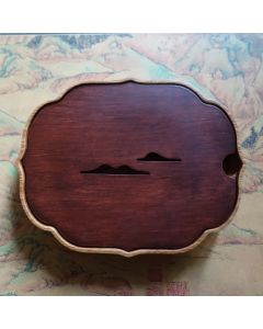 Compressed bamboo Tea Tray “distant mountain”