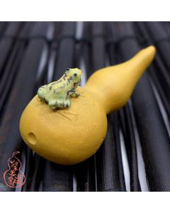 Zisha Clay Tea Pet "Frog and calabash"