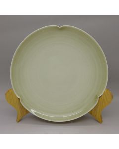 Dehua Green Ash Glaze Plate 16CM