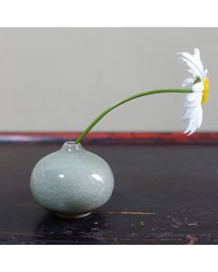 Huaning Handmade Small Round Wood Fired Vase 