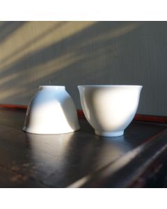 Jade Porcelain Tea Cups 55ml pair