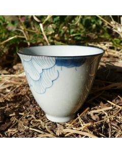 Hand-painted Porcelain Cup "Fu Gui Fu Rong" 60ml