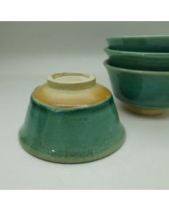 Huaning Pottery Malachite Green Cup 120ml