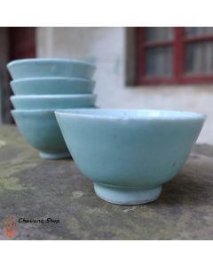 Vintage Celadon Cup 50-60ml