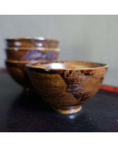 Dali Wood Fired sauce glazed Small tea bowl 120ml