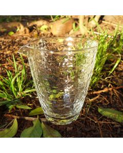 Hand-made Tall Glass Tea Pitcher 240ml