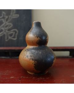 Wood-fired Kiln Glazed Gourd-shaped Vase B